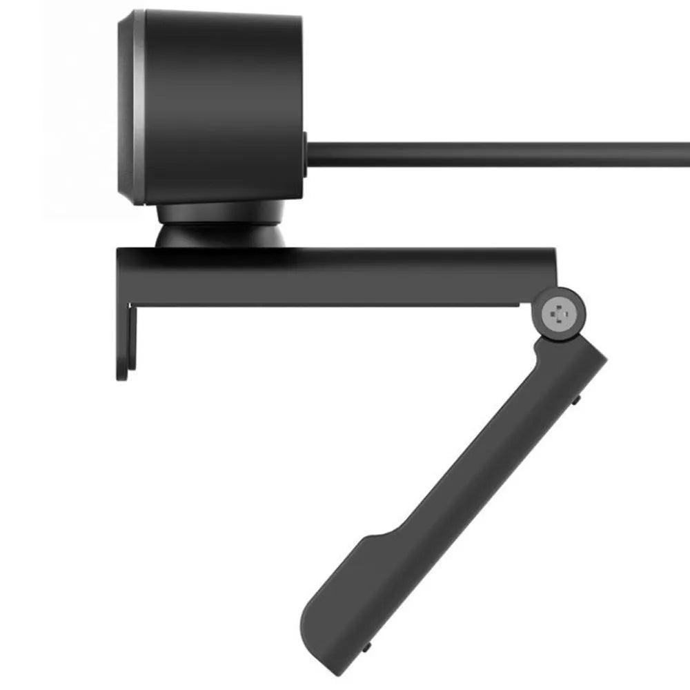 1080P black conference video webcam with 2MP USB 2.0 3.0 sensor for computer video calls