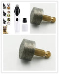 Pet nail grinder with USB charging and detachable grinding wheel for cats, dogs, and small pets