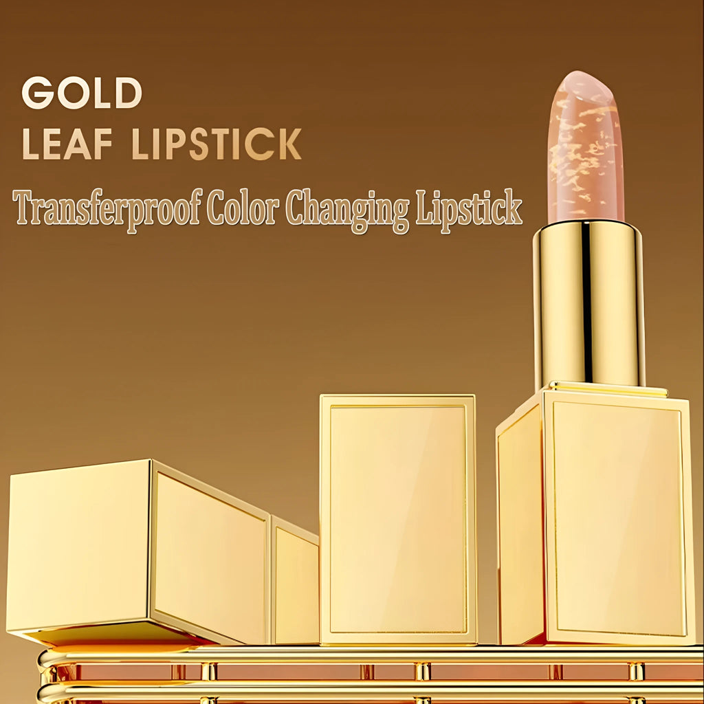 Gilding Temperature Change Lip Balm 3.5g transparent lipstick-style bullet with colour-change effect