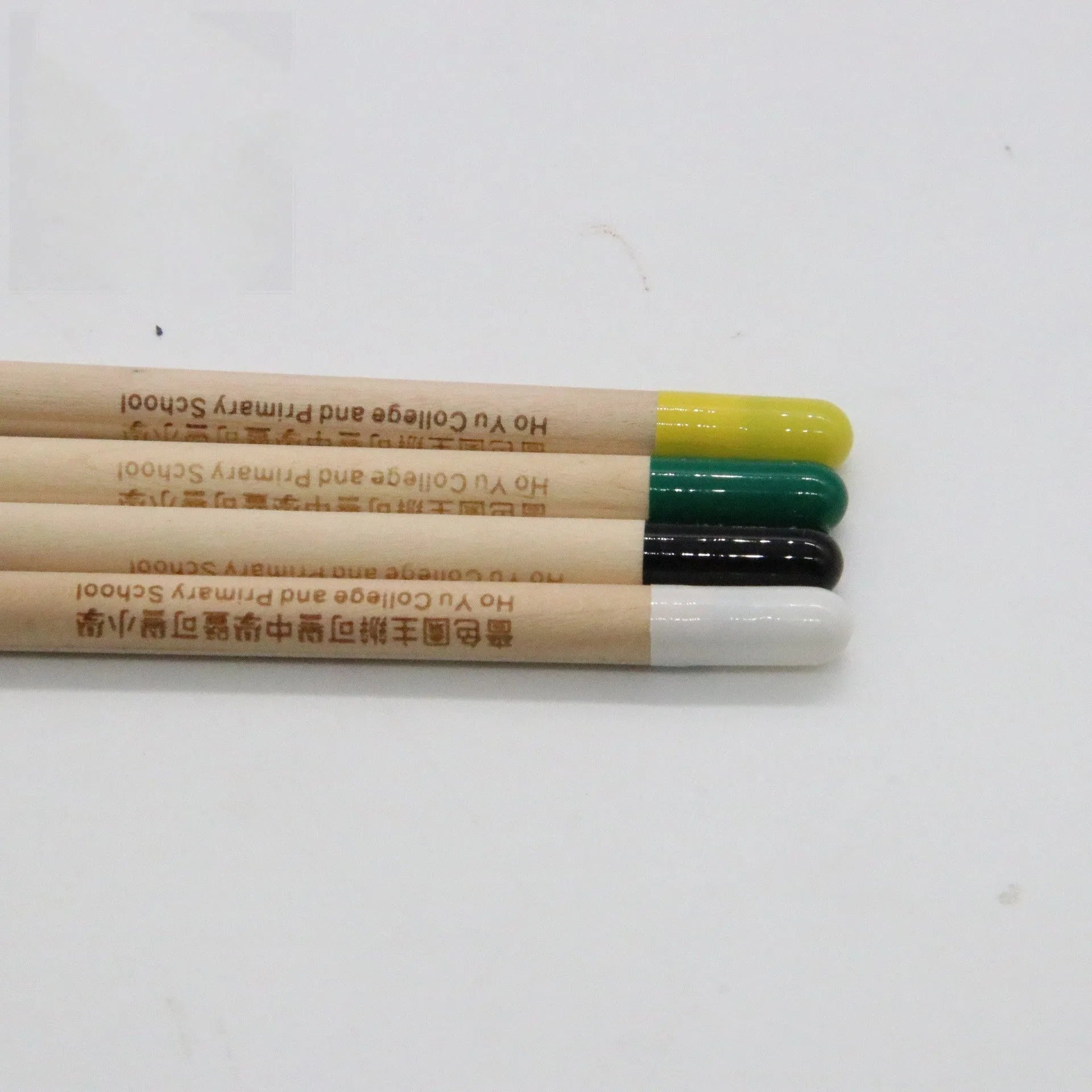 Colourful plantable seed pencils with HB refills and degradable capsules containing lavender or basil seeds.
