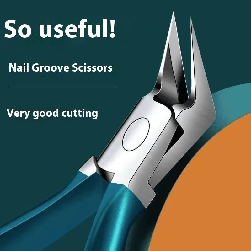 Portable nail maintenance kit with anti-splash guard and multiple tools in plastic stainless steel