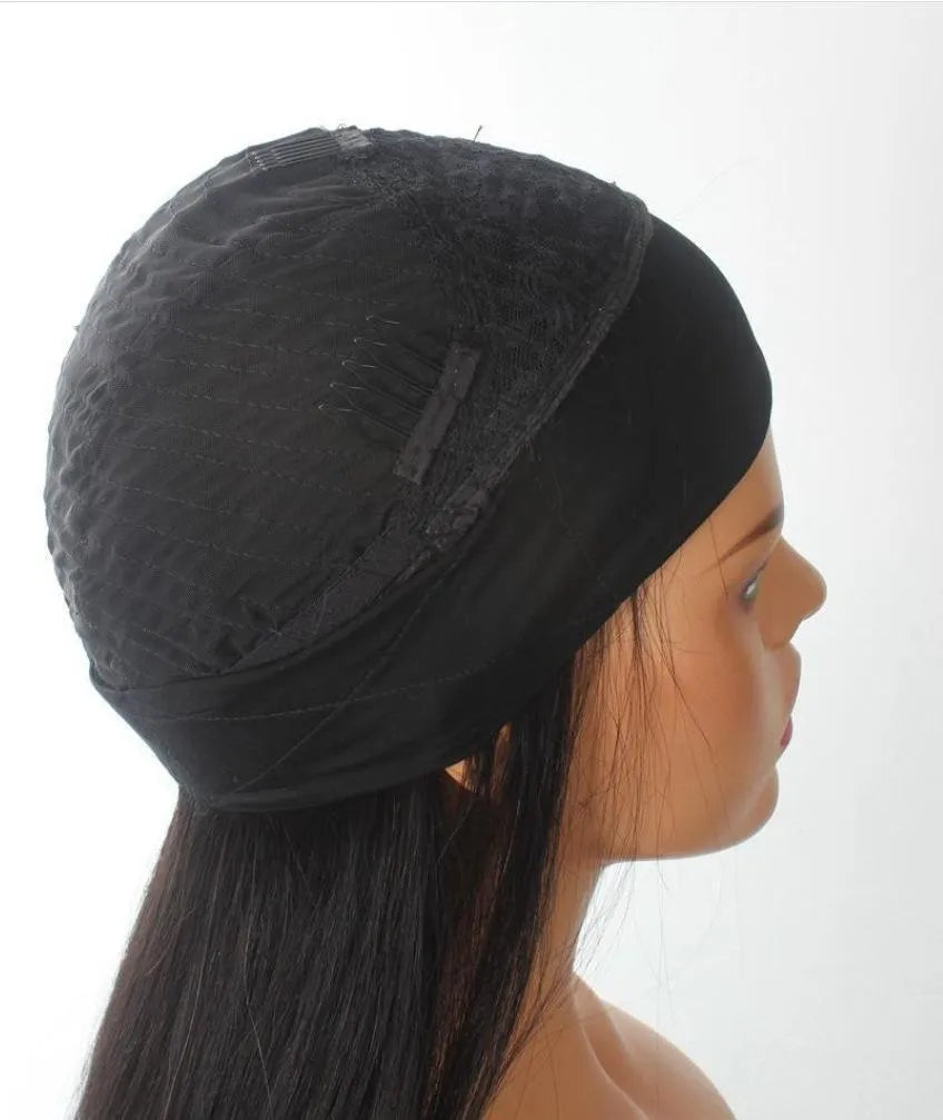 Ice Hair Band Wig Hood in real hair natural colour turban style, 12 to 26 inch option for ladies