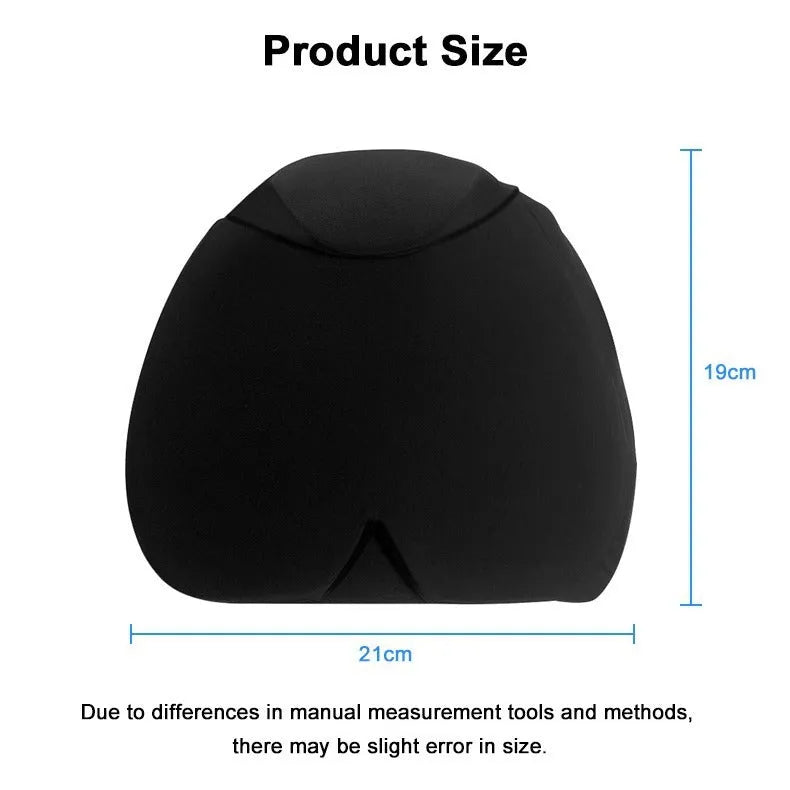 Simple solid colour cold compress cap in polyester with fully enclosed design for secure cold therapy.