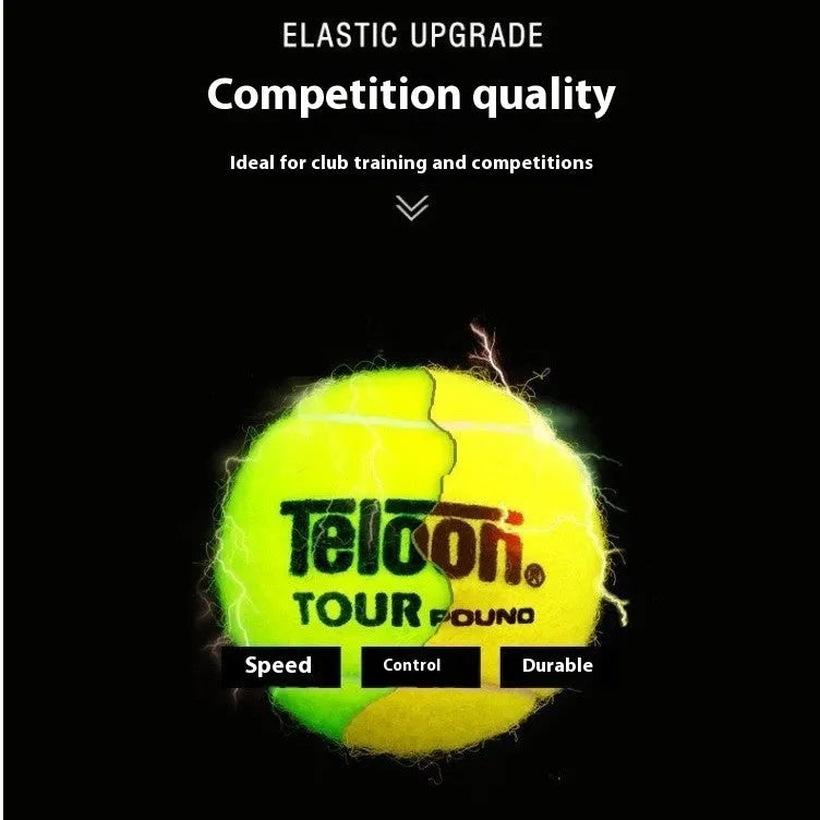 Tianlong P4 training tennis balls 4 pack barrel rubber practice balls