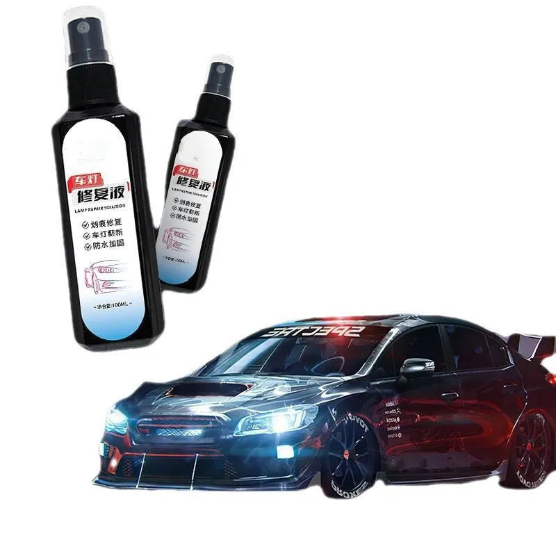 100ml bottle of car headlight renovation liquid for plastic headlight restoration