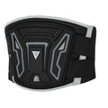 MDL1028 black and red motorcycle waist support belt in PVC polyester material