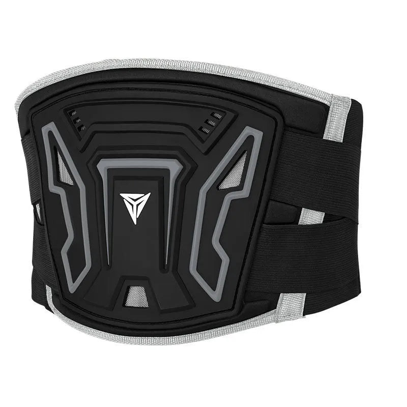 MDL1028 black and red motorcycle waist support belt in PVC polyester material