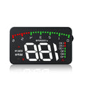 Automotive HD speed projector vehicle HUD head-up display with 3.5 inch LED screen on car dashboard