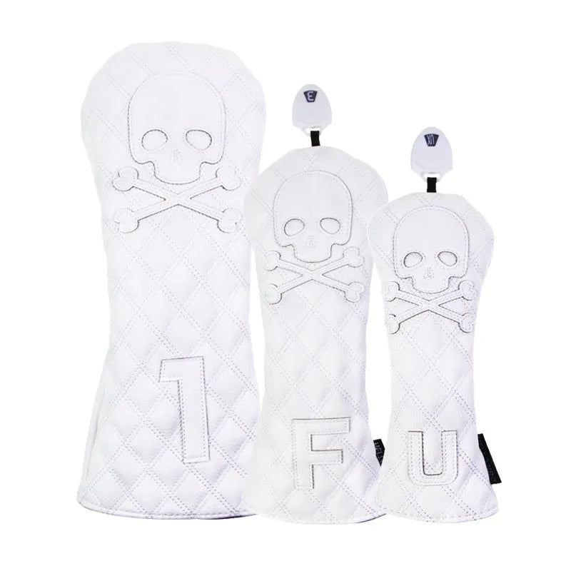 Black PU waterproof golf wooden pole protective cover for sports equipment storage