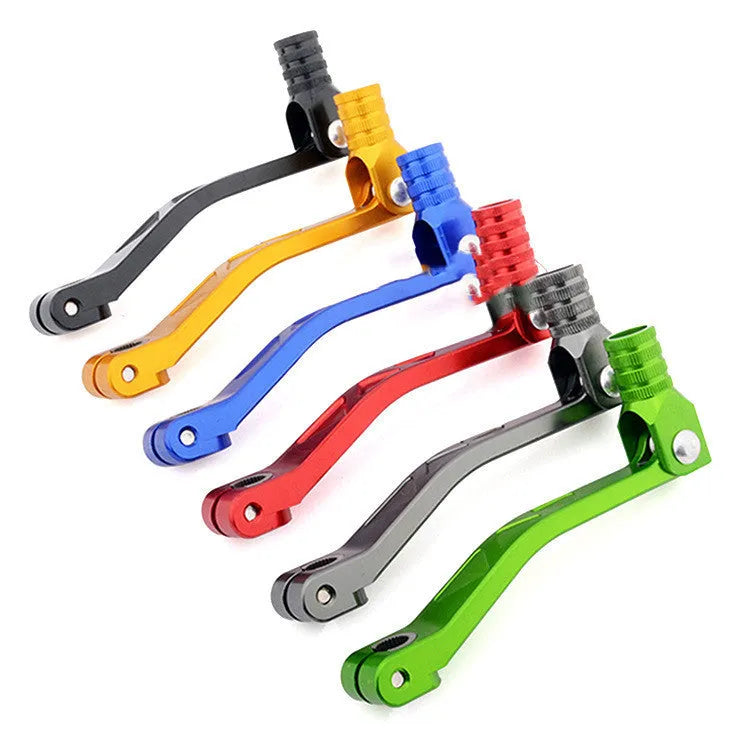 Green CNC-machined general gear shift lever for universal manual transmission fit