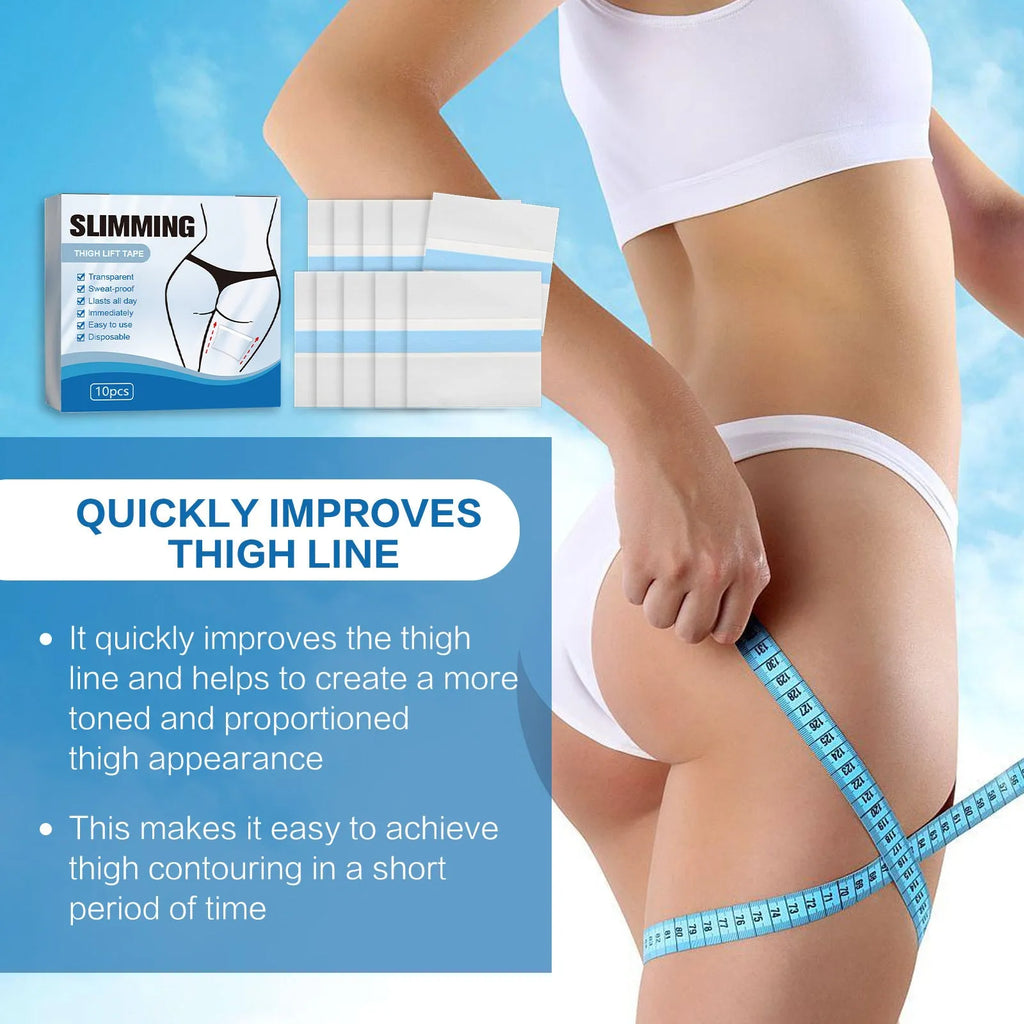 10 pack of 12cm x 12cm body shaping navel stickers with hyaluronic acid and collagen