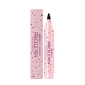 Freckle pen for faux freckle application in dark brown and light brown shades