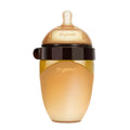 PPSU baby bottle with silicone nipple teether, wide caliber, circular arc shape, 300ml and 240ml age-specific stages