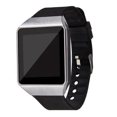 Bluetooth smart watch with call function on adjustable wrist strap, showing 1.44-inch touch screen