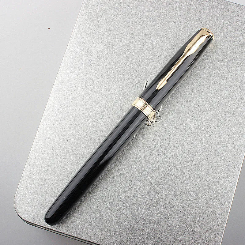 Stainless steel ball pen with 0.5mm tip in multiple colour options