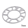 Hub-centric metal wheel spacer gasket for automotive modification in various thicknesses
