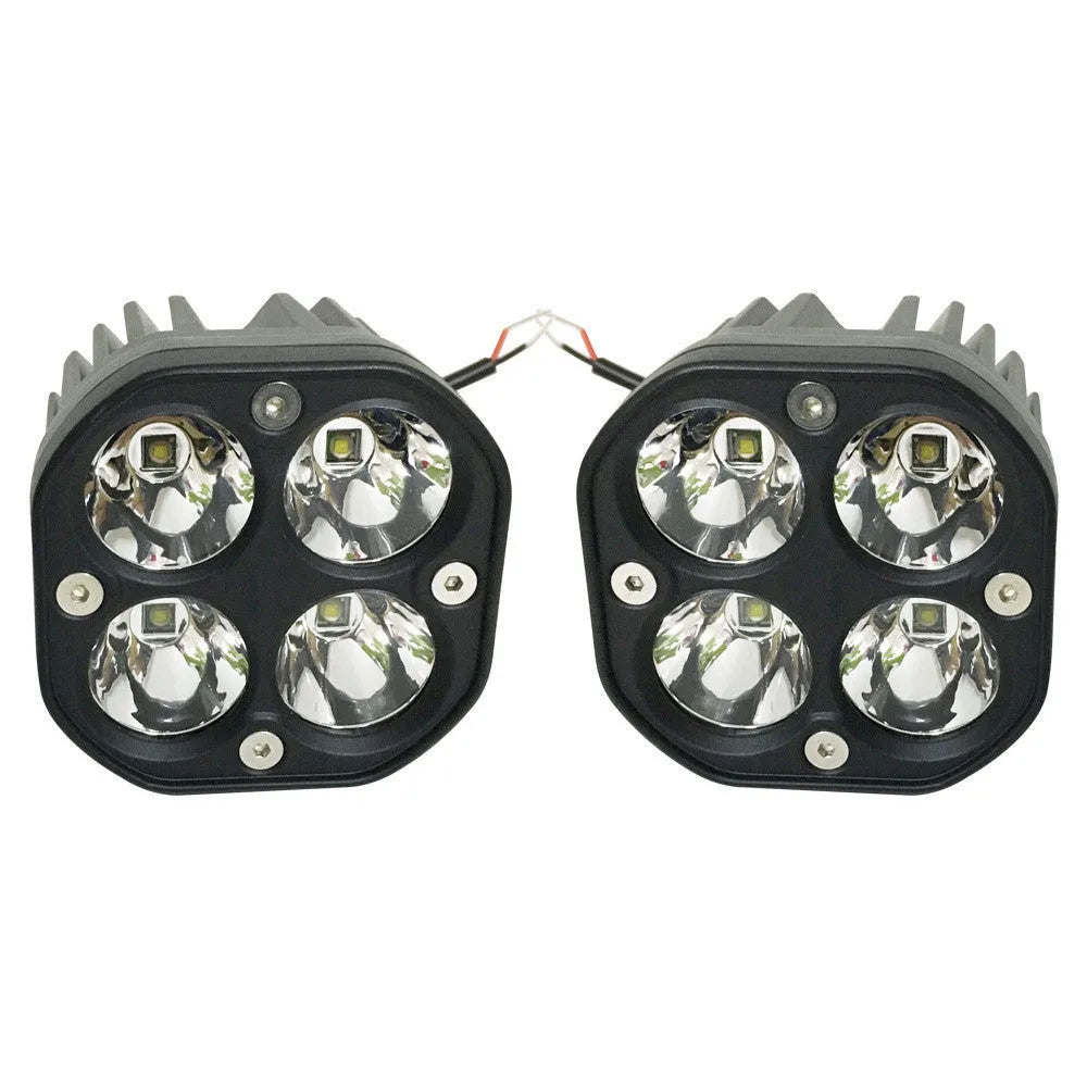 TYL-40W off-road LED spotlight 40W in black aluminum alloy housing for 4x4 and truck auxiliary lighting