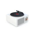 Vinyl record player Bluetooth speaker with 5W output in white colour, ABS shell, Bluetooth 5.0