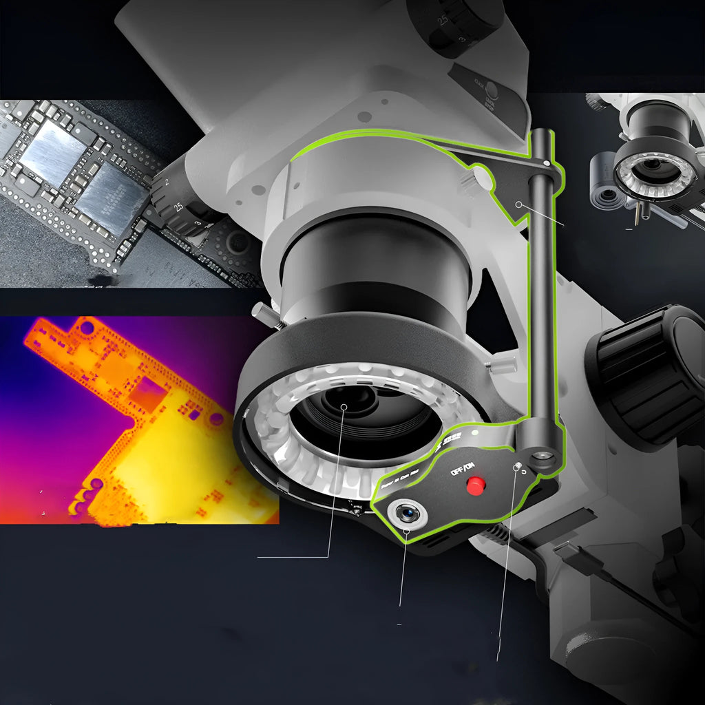 Super lR Cam mini thermal imaging detector with Type-C interface and mounting accessories