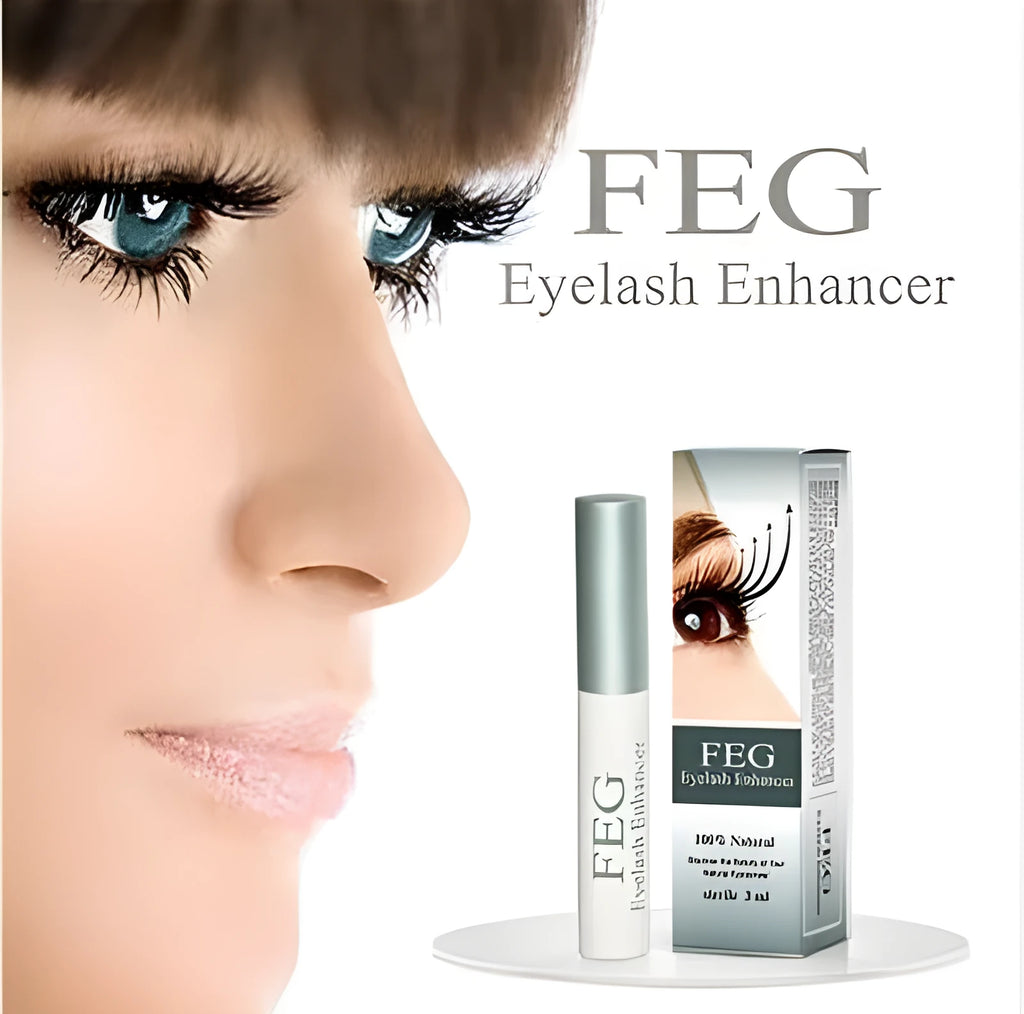 FEG Eyelash Enhancer 30ml paraben-free lash and brow serum for longer thicker lashes