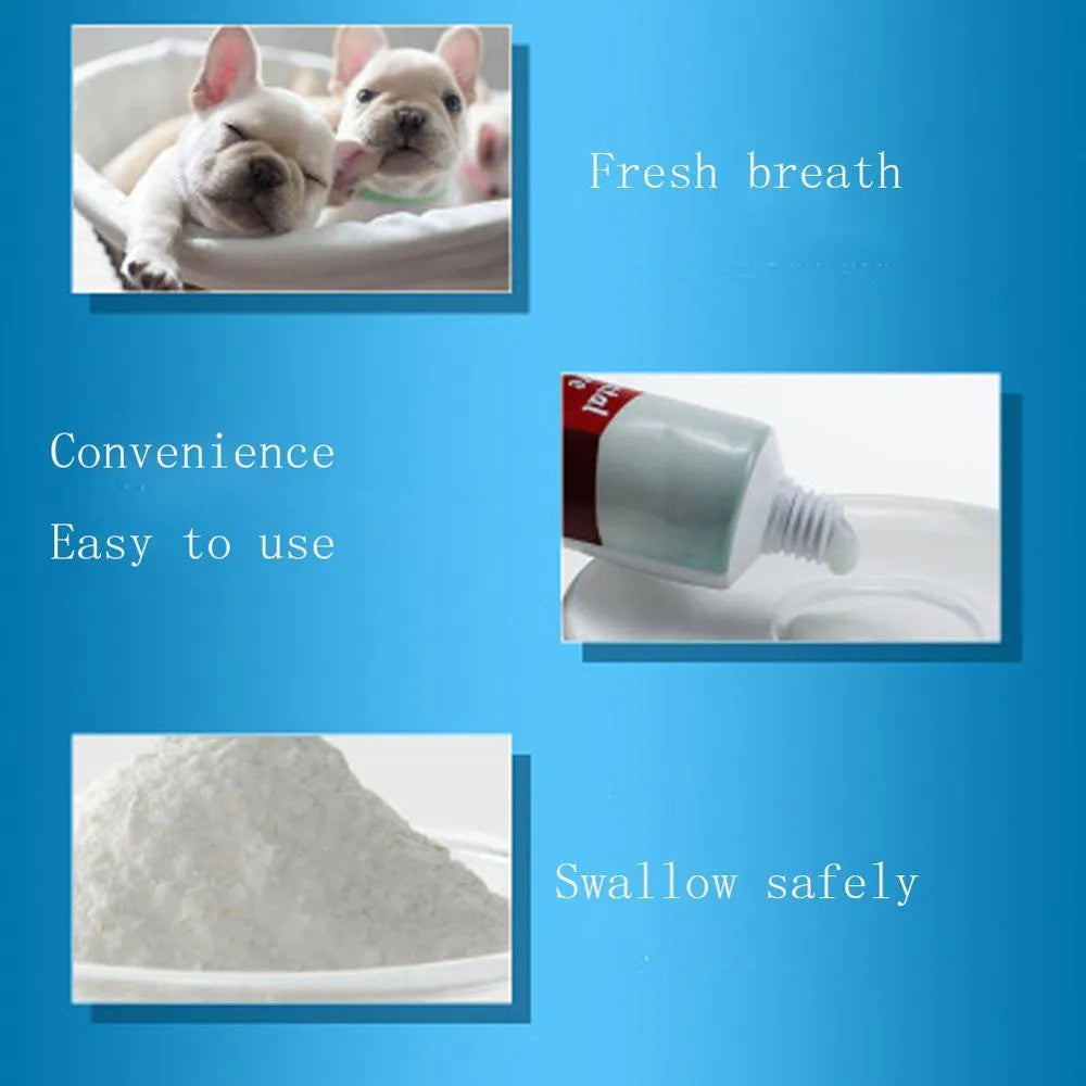 Dog clean toothpaste 95g tube for canine oral hygiene