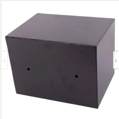 Mini office safe 230x170x170mm steel password lock in white or black