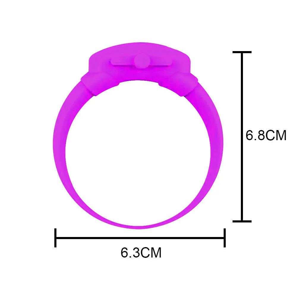 Portable hand sanitizer dispenser bracelet in silicone TPU with two refill caps, shown on a wrist