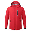 Smart thermostat heated jacket with USB power bank in Army Green, 90% nylon spandex shell and polyester lining