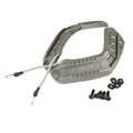 Quick helmet accessories in ABS plastic one size fit for motorcyle and bicycle helmets colour options