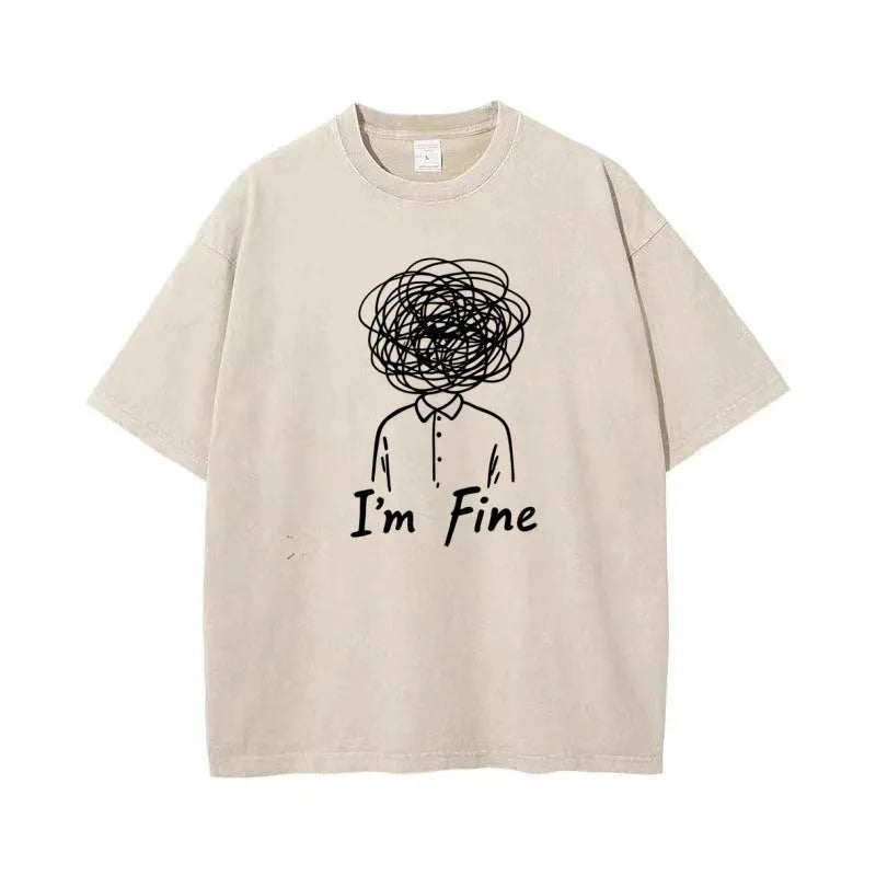 Pure cotton retro washed short sleeve pullover t-shirt for men, solid colour, available in multiple colours and sizes S to 5XL.