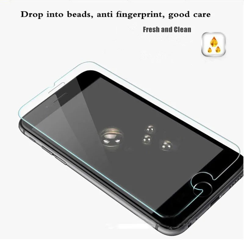 Tempered glass screen protector film with 0.26mm thickness for mobile phones