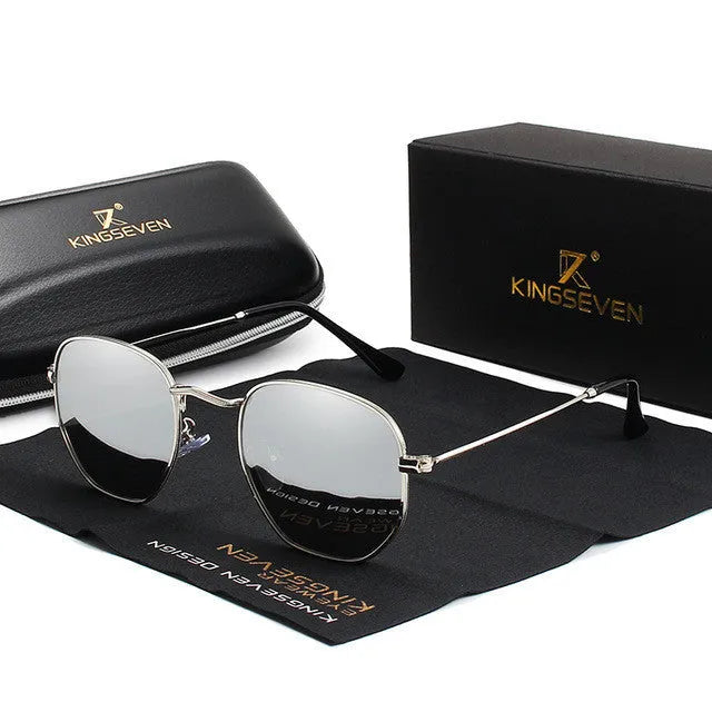 Classic round-frame retro sunglasses for men in multiple colour options