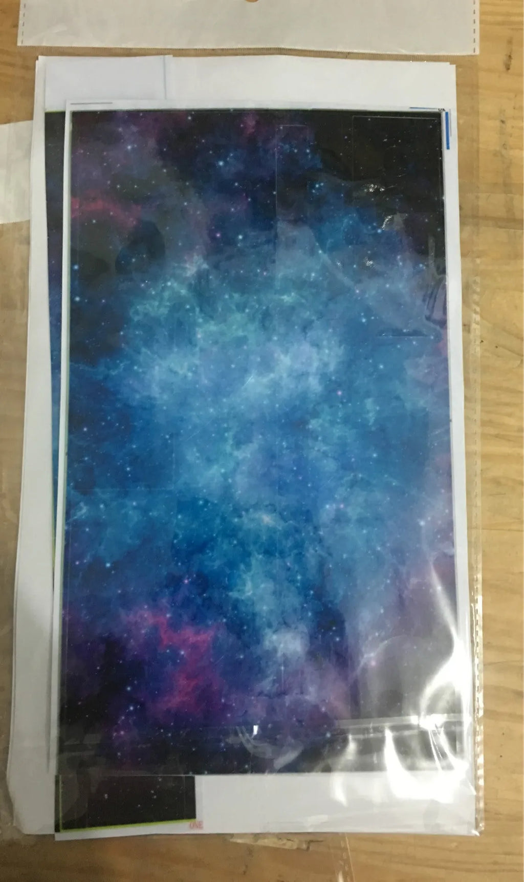 Pack of five matte finish Xbox One skin film stickers in an OPP bag.