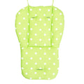 Baby car mat cotton cart cushion 68x57cm double-sided seat pad in pink, blue, fruit green, coffee colour, and purple
