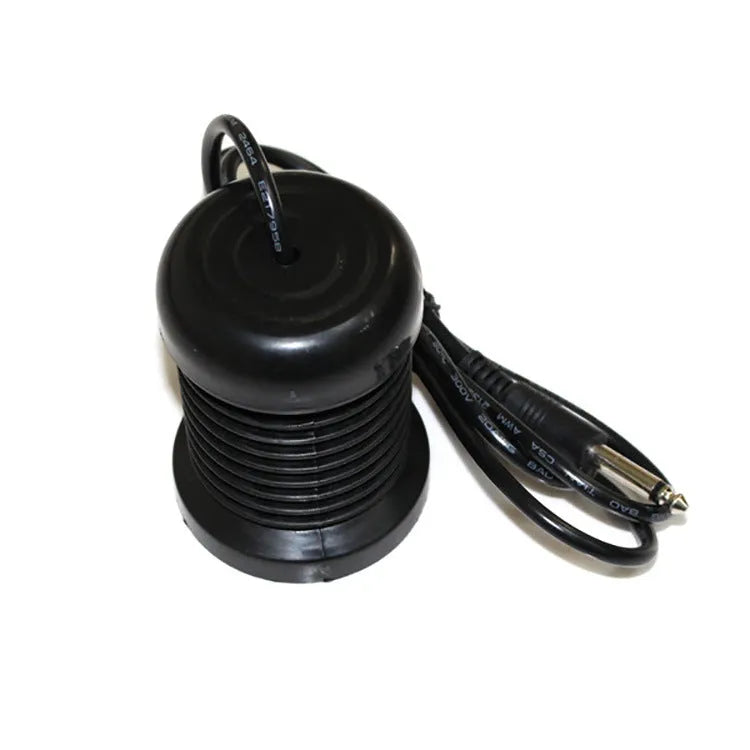 Black electrolytic ion head with stainless steel electrode and ABS housing for foot bath detox machine, 15W
