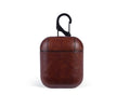 Genuine leather case for Apple AirPods charging case in black, brown, light brown and red colours