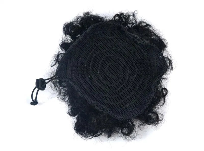 Fluffy high temperature wire wig with hairpin style, available in multiple colour options