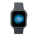 Black leather half wrap protective case for Apple Watch Series 4 44mm