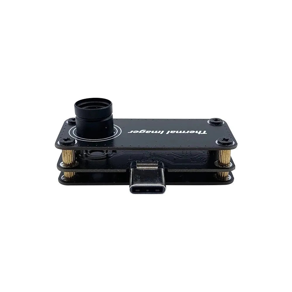 Mobile phone hot imaging instrument with Type-C connector, 32x32 resolution, and temperature measurement range