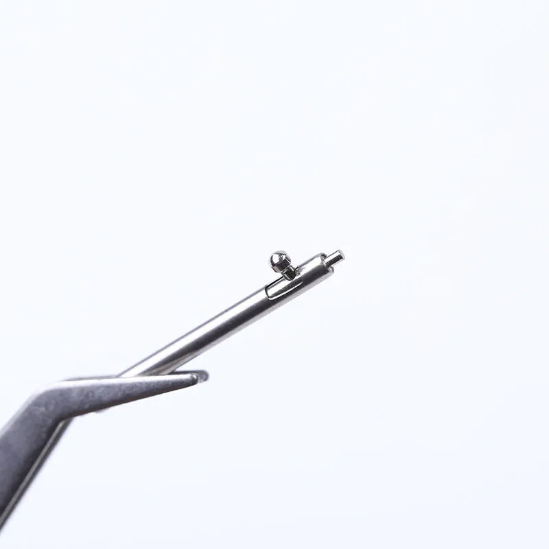 Silicone quick release watch ear spring bar pins in 1.5mm and 1.8mm diameters with lengths from 12mm to 24mm