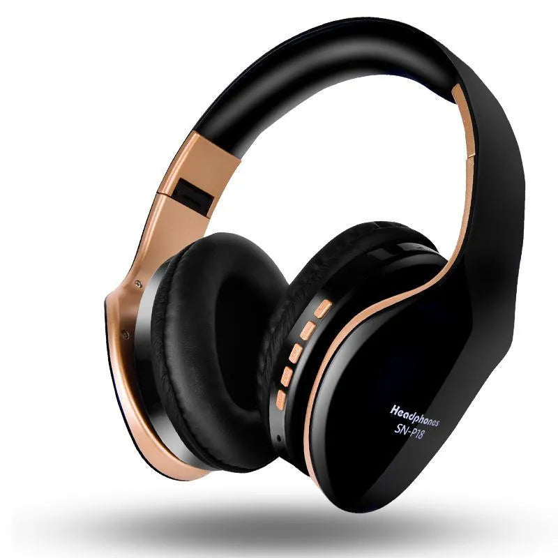 HobbyLane Bluetooth wireless headset in black, red, or white colours with 40mm drivers