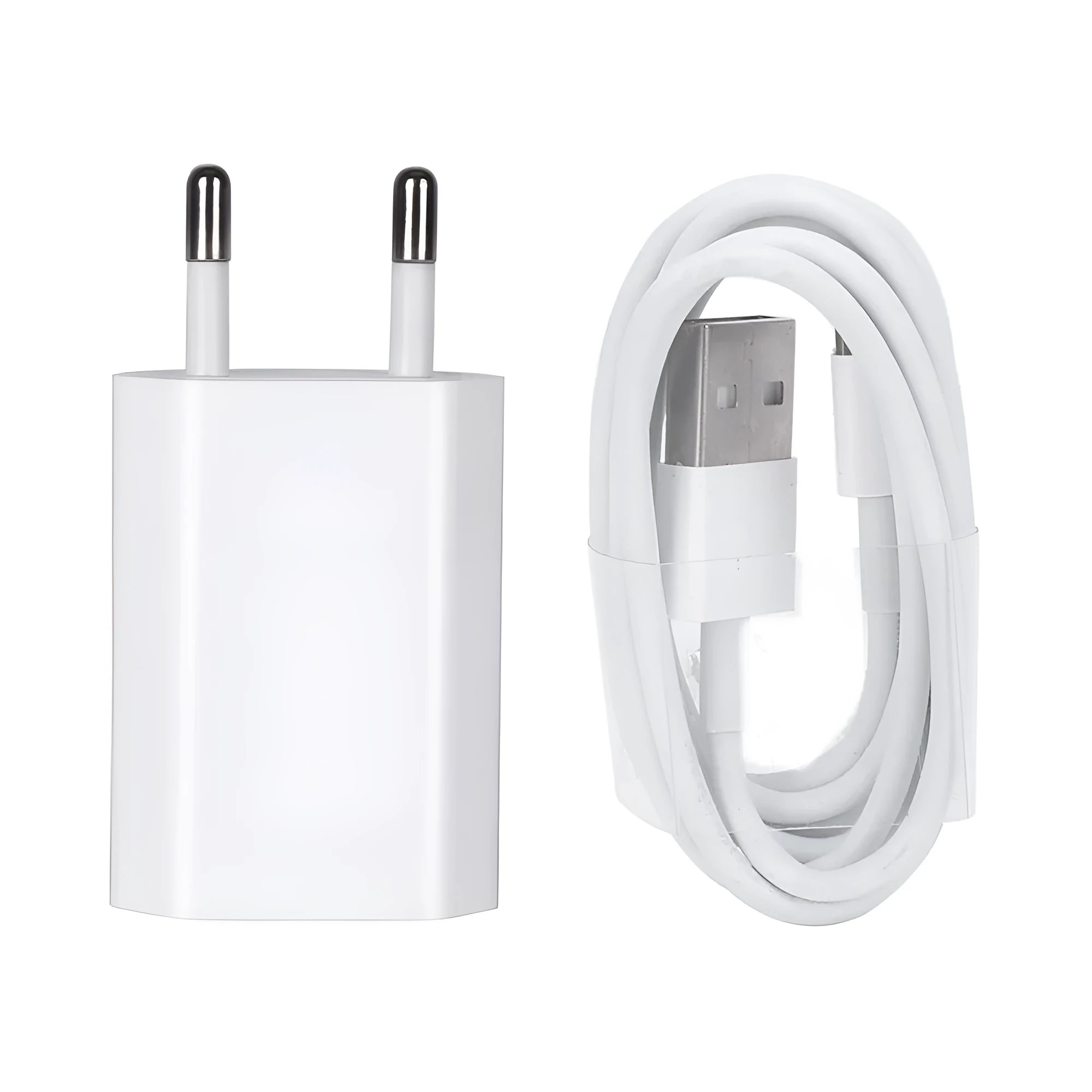 5V 2A USB wall charger with 1 metre cable for iPhone and iPad charging