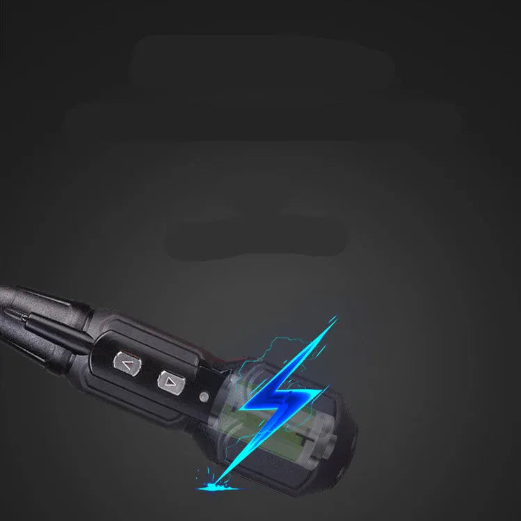 Black or blue alloy steel straight handle electric screwdriver with 36V lithium battery and 10Nm torque