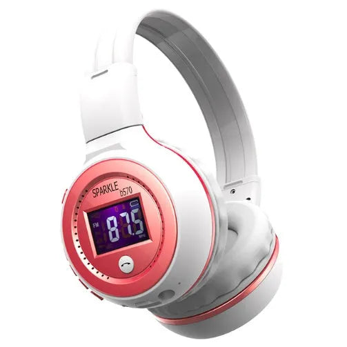 ZEALOT B570 wireless Bluetooth headband headphones in multiple colours showing headband style and earcups.