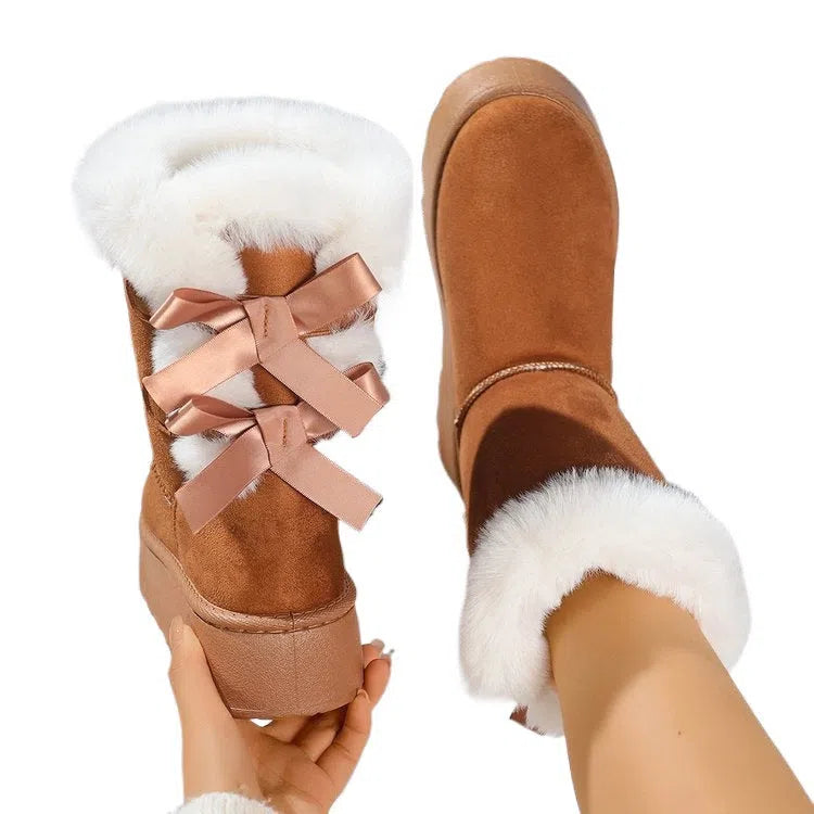 Women's coffee brown sheepskin leather boots with hollow-out design and extra-high heel over 8 cm, sizes 37-43.