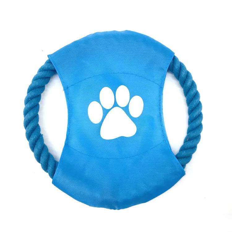 12-piece pet rope toy set in assorted colours made from cotton rope weave for dog biting and teeth cleaning