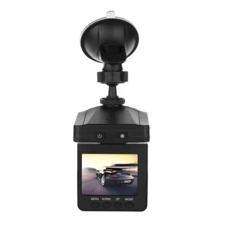 H198 HD car DVR with aircraft nose design and 2.4-inch screen