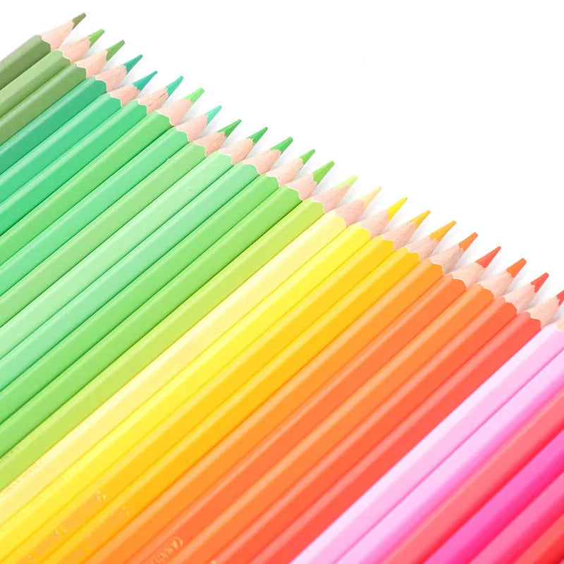 120 colour coloured pencils set in rosewood shell, full colour spectrum, arranged in cardboard box