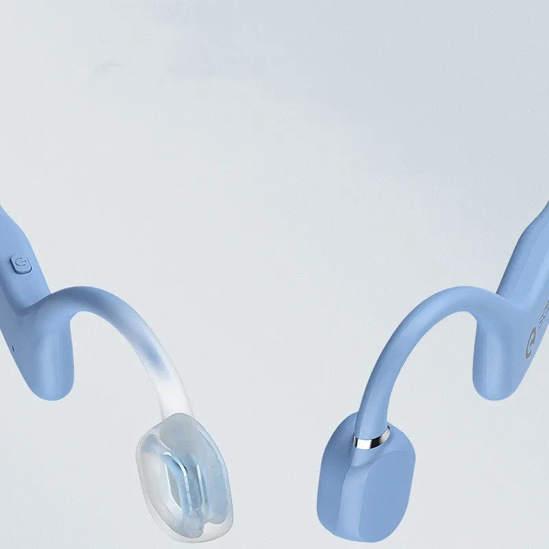 Wireless bone conduction Bluetooth sports headset with hanging neck design in multiple colour options