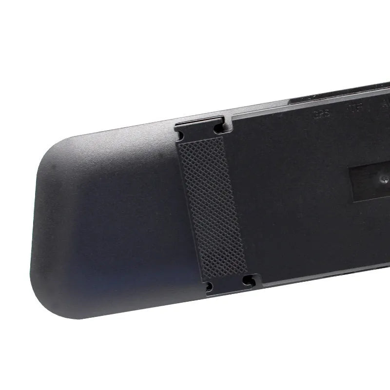 New 4.0 inch black rear view mirror dashcam with 1080P HD recording and 120° front lens